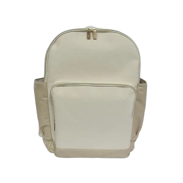 Women organic sturdy cotton canvas sport casual daypack